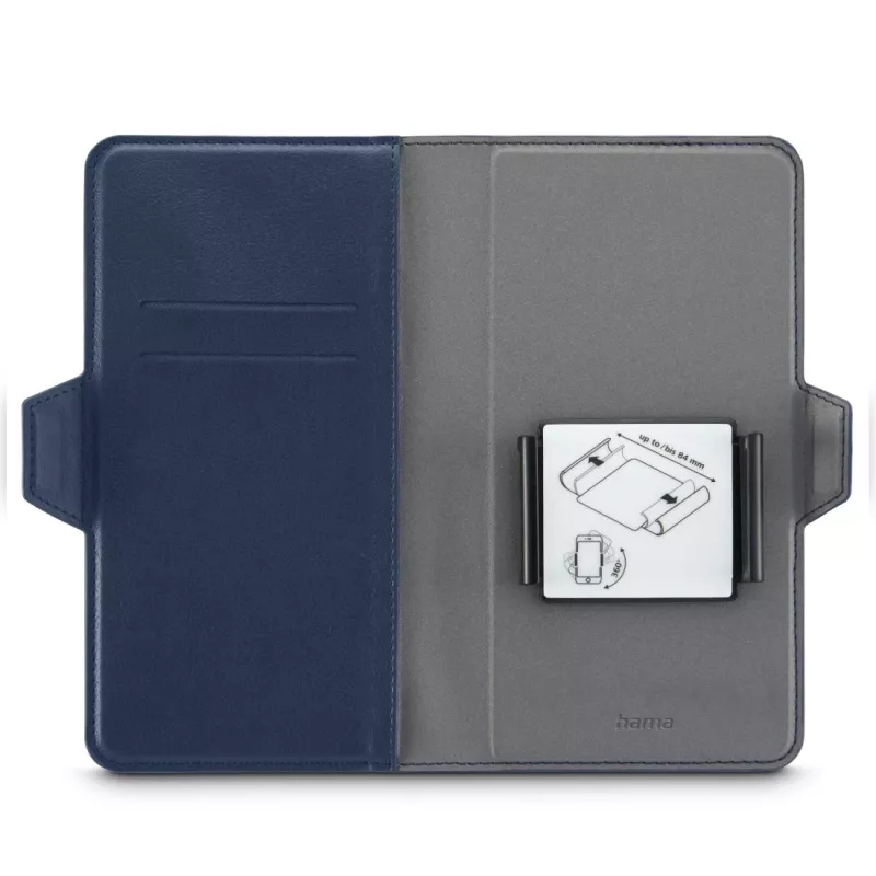 Hama 00118895 Handyhülle 15,5 cm (6,1 Zoll) Folio Blau