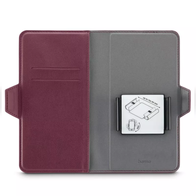 Hama 00118895 Handyhülle 15,5 cm (6,1 Zoll) Folio Rot