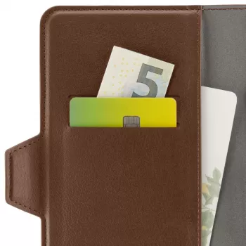 Hama 00118895 Handyhülle 15,5 cm (6,1 Zoll) Folio Braun