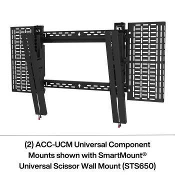 Peerless ACC-UCM2 Montageset Schwarz