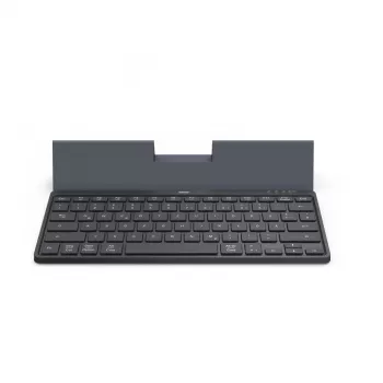 Hama Travel 600 QWERTZ German Bluetooth Schwarz, Dunkelgrau