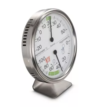 Hama Tahiti Innen-Temperatur- & Luftfeuchtigkeitssensor Mechanisches Umgebungsthermometer