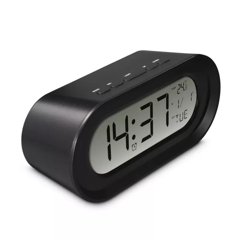 Hama Samos Digitaler Wecker Schwarz