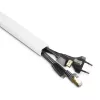 Hama 00221017 Kabelmanager Universal Kabelkanal Weiß 4 Stück