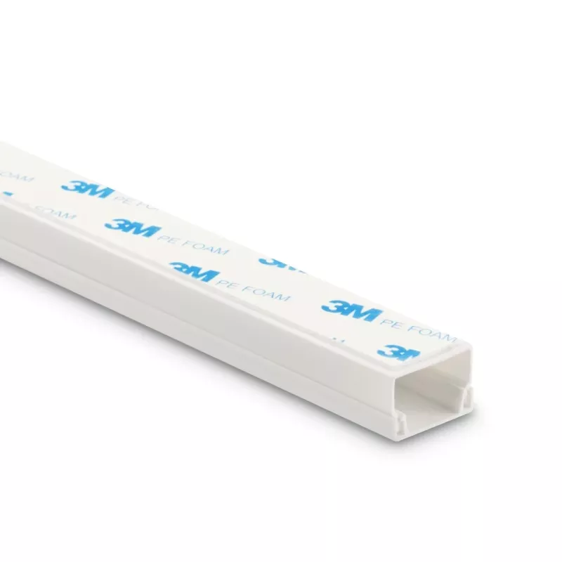 Hama 00221017 Kabelmanager Universal Kabelkanal Weiß 4 Stück