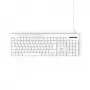 Hama CK-200 Tastatur Home/Office USB QWERTZ Deutsch Weiß