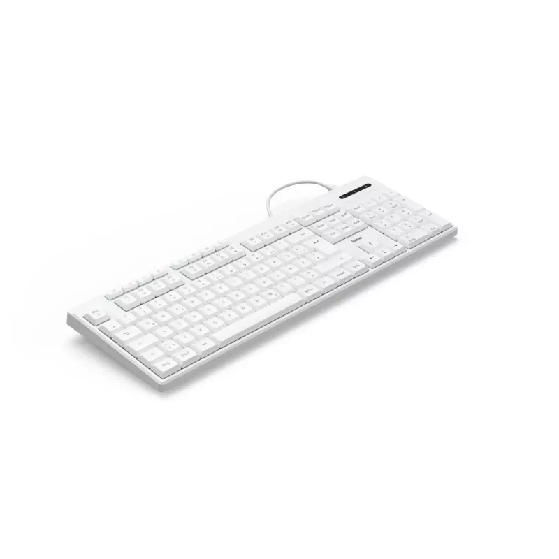 Hama CK-200 Tastatur Home/Office USB QWERTZ Deutsch Weiß