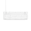 Hama CK-200 Tastatur Home/Office USB QWERTZ Deutsch Weiß