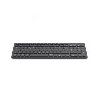 Hama WK-300 Tastatur Home/Office RF Wireless + Bluetooth QWERTZ Schwarz