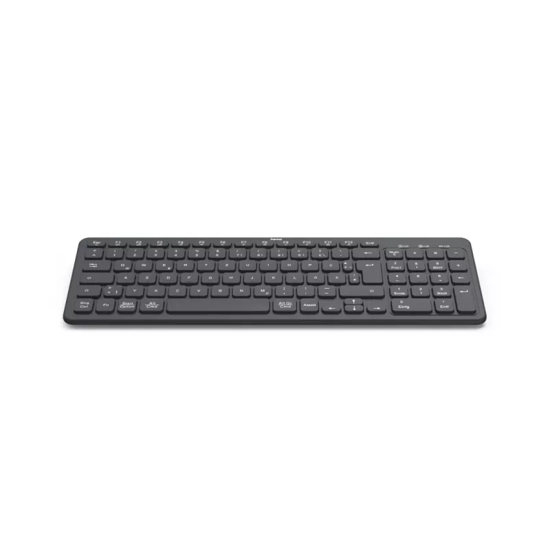 Hama WK-300 Tastatur Home/Office RF Wireless + Bluetooth QWERTZ Schwarz