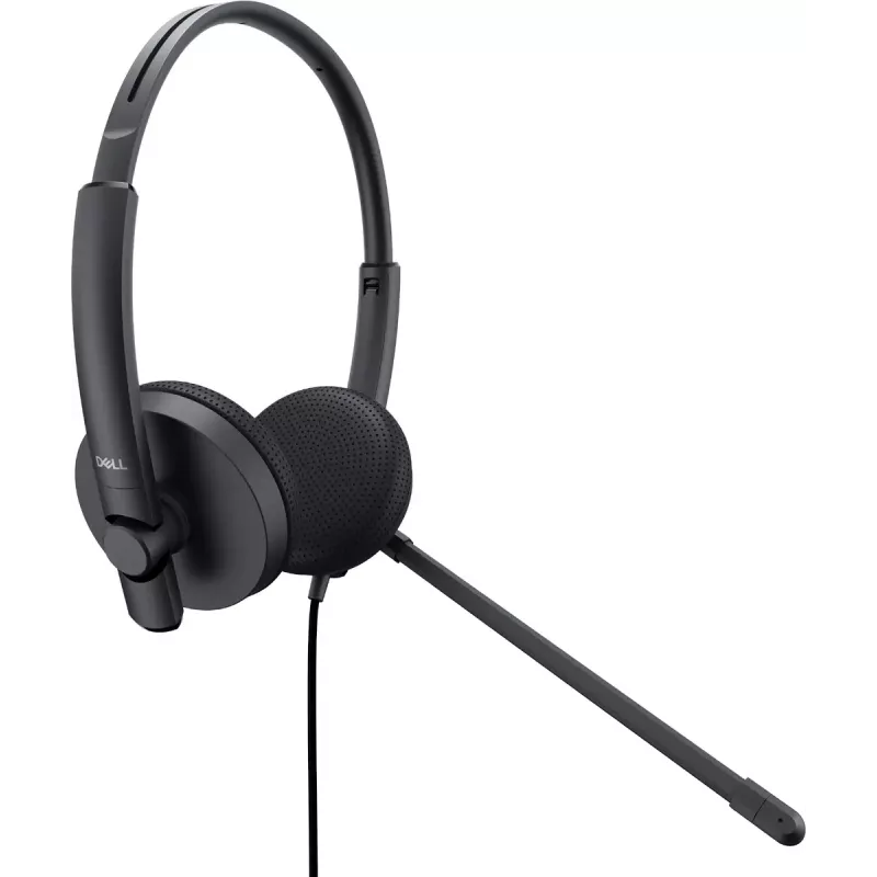 DELL WH1022 Headset Kabelgebunden Kopfband Anrufe/Musik USB Typ-A Schwarz