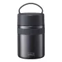 Thermobox Lurch 00240844, 0,8 L, grau, bis zu 12 h Isolierung, 110×110×190 mm