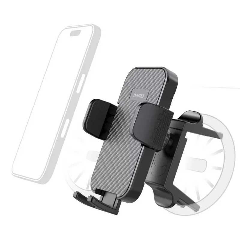 Hama 00201974 Halterung Passive Halterung Mobiltelefon/Smartphone Schwarz