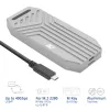 ACT USB 40 Gbit/s M.2 2280 NVMe / PCIe SSD-Gehäuse, werkzeuglos
