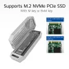ACT USB 40 Gbit/s M.2 2280 NVMe / PCIe SSD-Gehäuse, werkzeuglos