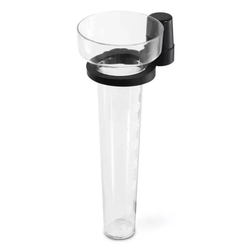 Hama 00185863 Regenmesser 3.5 cm Schwarz, Transparent