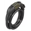 Hama 00178135 Fahrradschloss Schwarz 1200 mm Kabelschloss