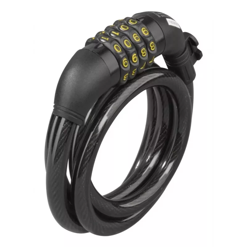Hama 00178135 Fahrradschloss Schwarz 1200 mm Kabelschloss