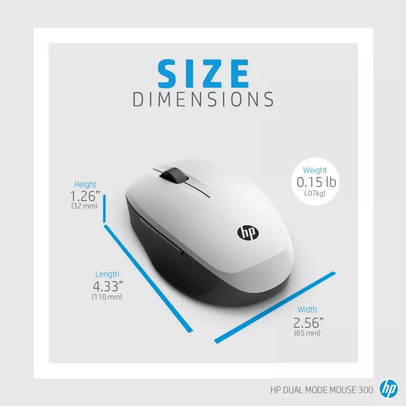 HP Dual Mode Maus RF Wireless Bluetooth