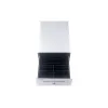 Equip Kassenschublade für Kassensysteme (POS), 4 Geldschein-/4 Münzfächer, herausnehmbare Münzschlitze, RJ11-Anschluss, Aluminium
