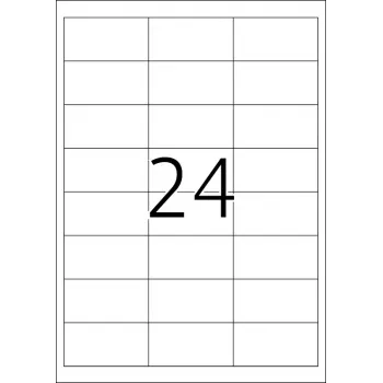 Selbstklebende Druckeretiketten HERMA Labels Premium A4 66x33,8 mm