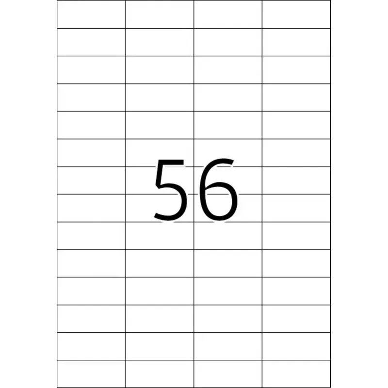 HERMA Premium Etiketten A4 52,5x21,2 mm weiß Papier matt 1400 Stück