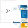 Transparente Mattetiketten A4 HERMA 70x37 mm 600 Stück