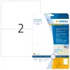 Selbstklebendes Druckeretikett HERMA Labels transparent matt A4 210x148 mm Folie