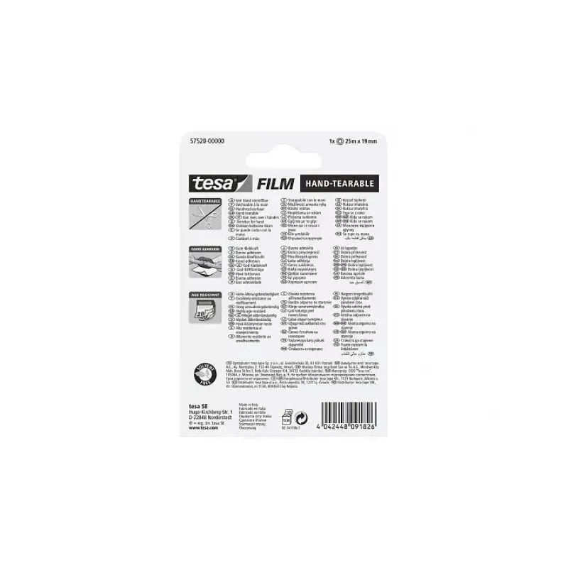 Tape TESA 57520 25 m Polypropylen (PP)