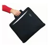 WEDO personal organizer 58 601 — Dokumentenmappe aus Kunststoff und Polyester für A4 mit Visitenkartenfach, schwarz