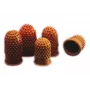 Rexel Thimblettes Velos Größe 0 - 18mm Ø Orange Box/10, Orange, 114 mm, 31 mm, 58 mm, 30 g, China