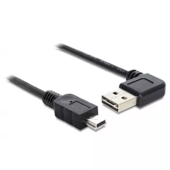 USB-Kabel DeLOCK 5m USB 2.0 A - Mini-USB m/m 83381 Schwarz