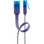 Flaches Patchkabel Goobay CAT 6A U/UTP Violett 0,5 m