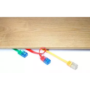 Netzwerkkabel Goobay CAT6a U/UTP 1m Rot