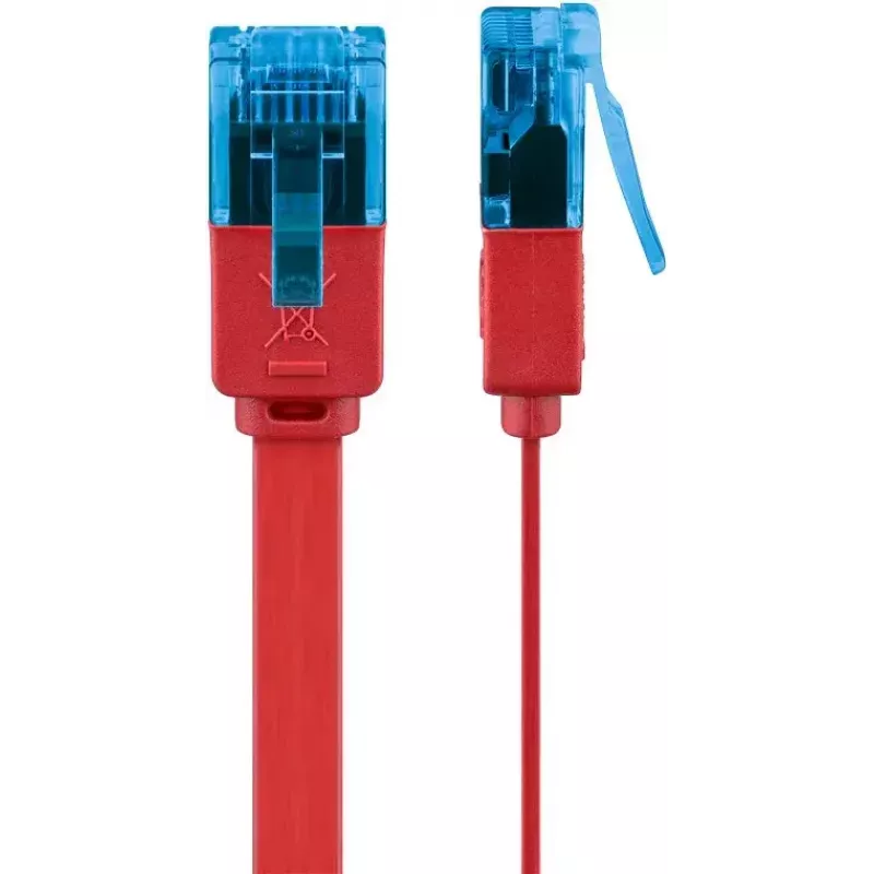 Wentronic CAT6a U/UTP 3m Patchkabel, RJ-45 Stecker/Stecker, Gold, U/UTP (96333)