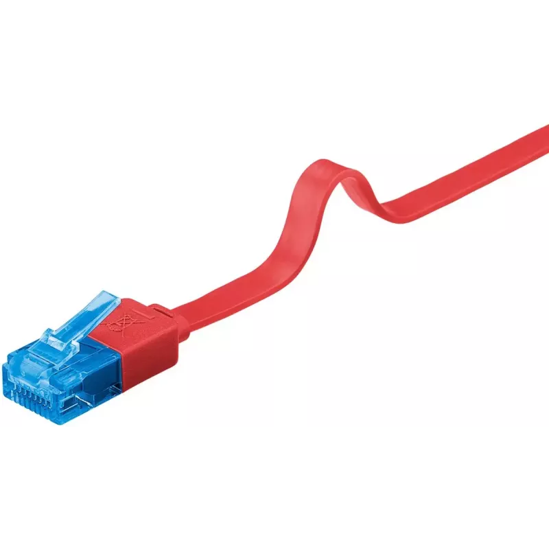 Wentronic CAT6a U/UTP 3m Patchkabel, RJ-45 Stecker/Stecker, Gold, U/UTP (96333)