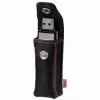 Hama USB-Stick-Etui „Fashion“, schwarz, Etui für USB-Stick, Kunstleder, Schwarz, Rot