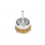 Topfbürste mit Crimp-Draht, messingbeschichtet, Bosch 2608622008, Durchmesser 5 cm