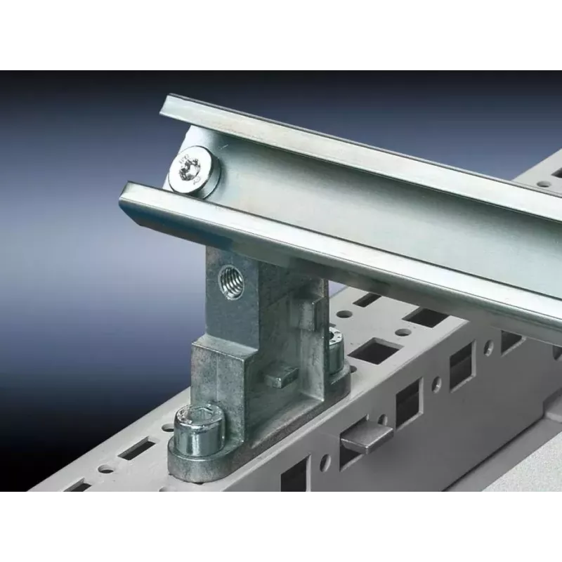 Schrankmontageset Rittal TS 4199.000 — Zinkgehäuse, silber, kompatibel mit TS/SE/PS, Menge pro Packung 6 Stück