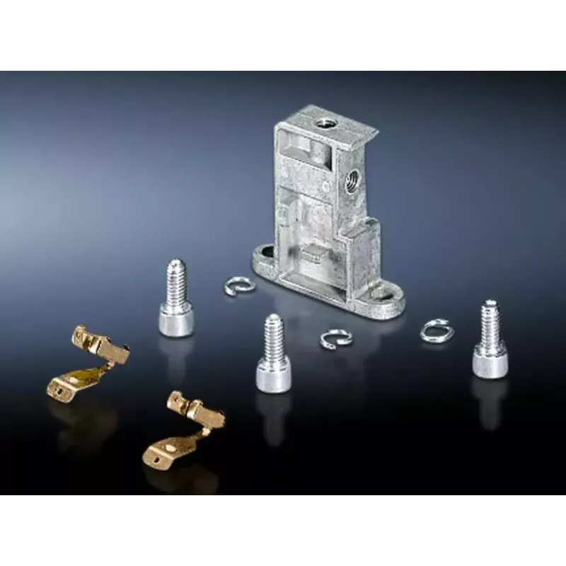 Schrankmontageset Rittal TS 4199.000 — Zinkgehäuse, silber, kompatibel mit TS/SE/PS, Menge pro Packung 6 Stück