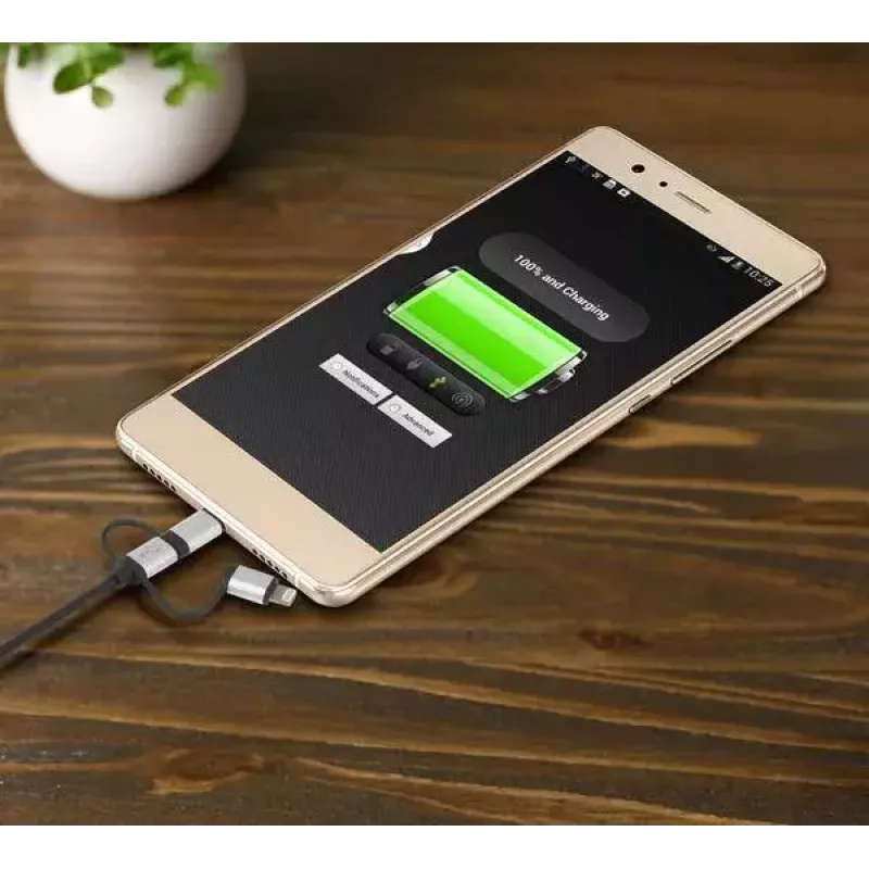 USB-Kabel Renkforce RF-4600467 0,5m USB A USB C/Micro-USB B/Lightning Grau