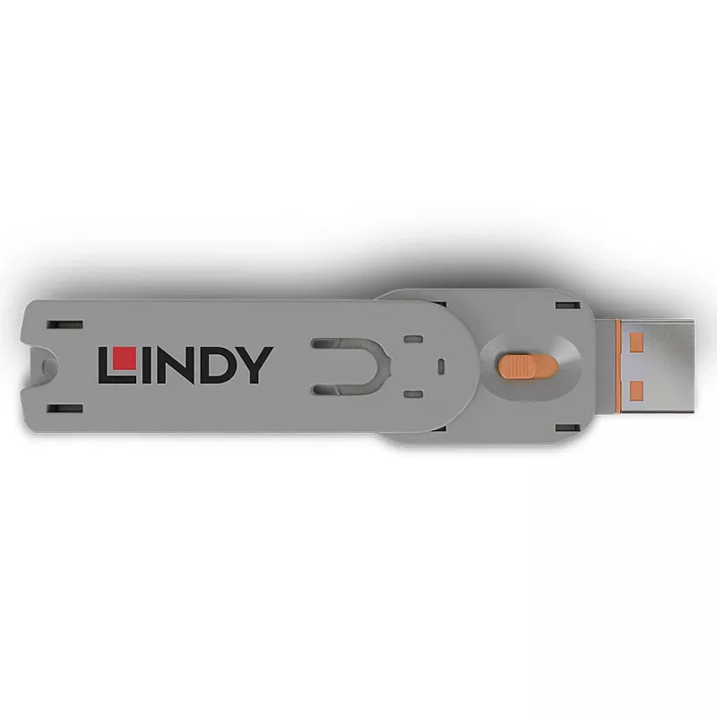 Lindy USB Typ-A Portblocker-Schlüssel, Orange