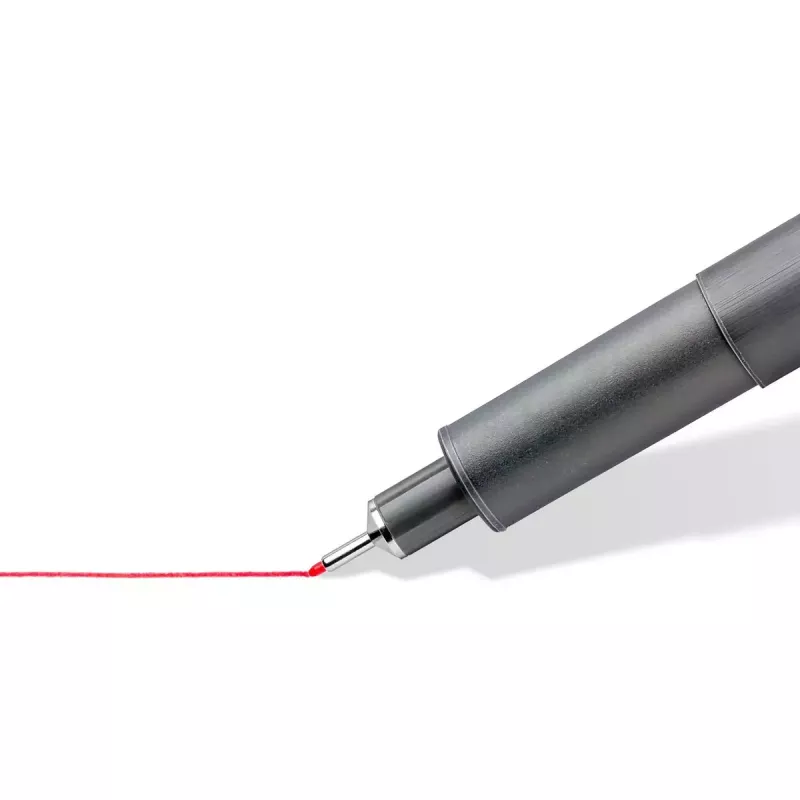 Fineliner Staedtler Pigment Liner 30803-SSB6 Blau Braun Grün Orange Rot Violett