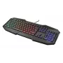 Gaming-Tastatur Trust GXT 830-RW Avonn USB Deutsch Schwarz RGB LED