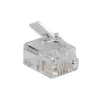 ACT RJ11 (6P/4C) Modular-Stecker für Rundkabel mit Litzenleitern