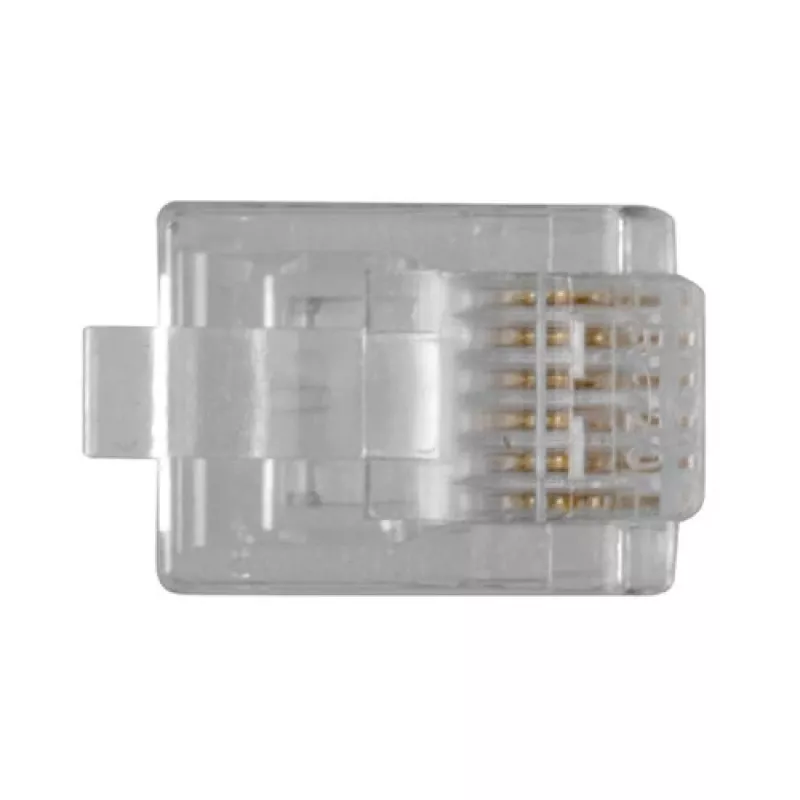 ACT RJ12 (6P/6C) Modularstecker für Flachkabel