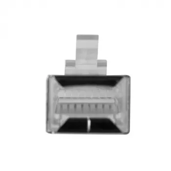 ACT RJ45 (8P/8C) geschirmter modularer Steckverbinder für Rundkabel mit Massivleitern