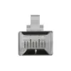 ACT RJ45 (8P/8C) CAT6 geschirmter modularer Steckverbinder für Rundkabel mit massiven oder flexiblen Leitern