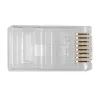 ACT RJ45 (8P/8C) CAT6 modularer Steckverbinder für Rundkabel mit massiven oder flexiblen Adern