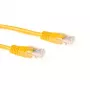 ACT Gelb 1,5 Meter U/UTP CAT5E Patchkabel mit RJ45-Steckern